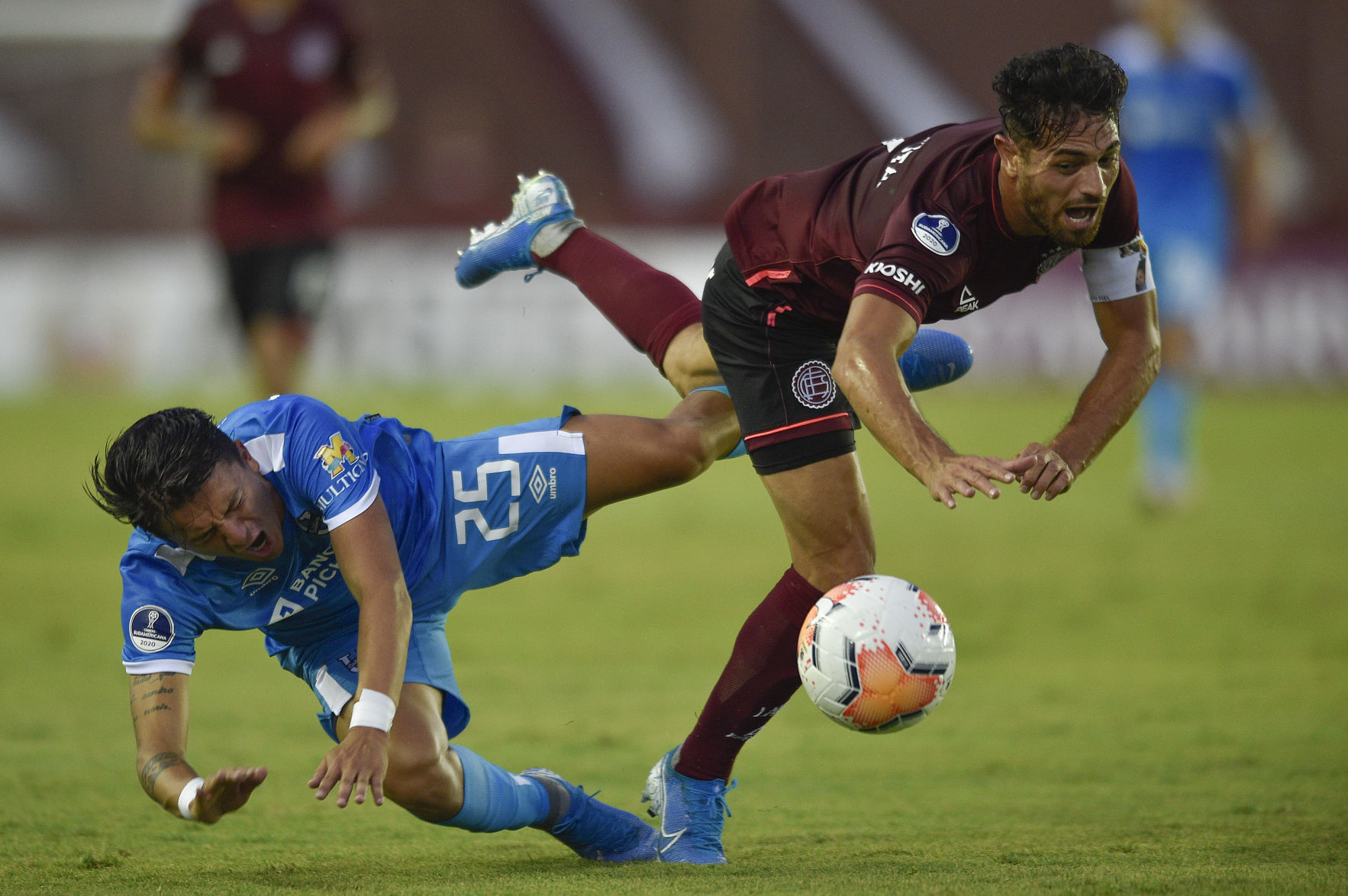 APTOPIX Argentina Ecuador Soccer Copa Sudamericana